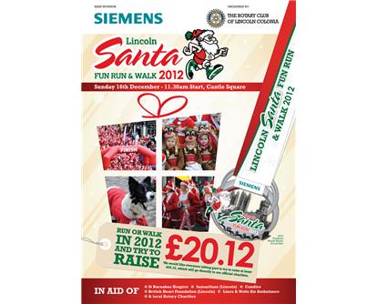 Santa fun run